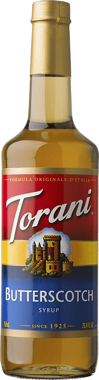 Butterscotch Torani® Syrup - 750 ml bottle