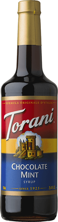 Chocolate Mint Torani® Syrup - 750 ml bottle