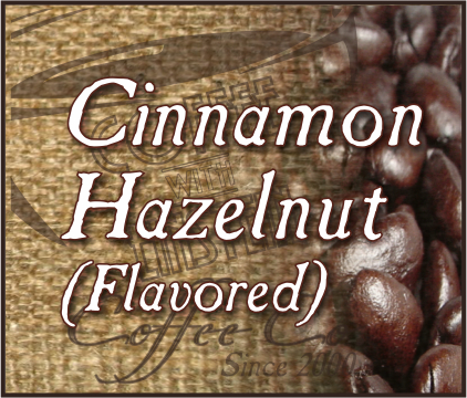 CINNAMON HAZELNUT Flavored Coffee QTY 20-2oz bags