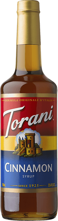 Cinnamon Torani® Syrup - 750 ml bottle