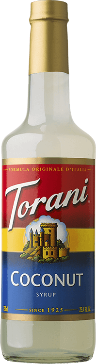 Coconut Torani® Syrup - 750 ml bottle