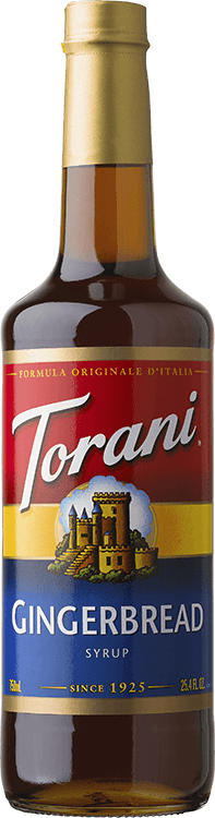 Ginger Bread Torani® Syrup - 750 ml bottle