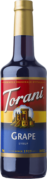 Grape Torani® Syrup - 750 ml bottle