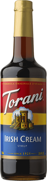Irish Cream Torani® Syrup - 750 ml bottle