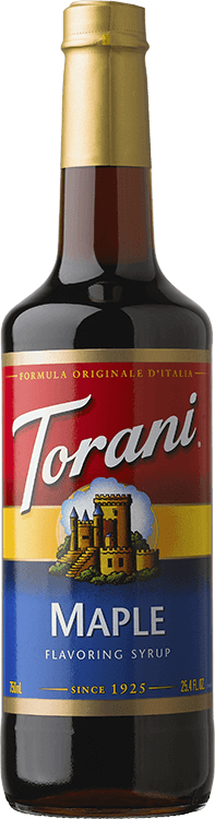 Maple Torani® Syrup - 750 ml bottle