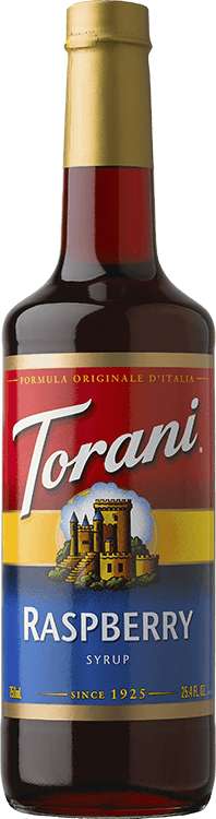 Raspberry Torani® Syrup - 750 ml bottle