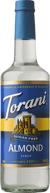 Sugar Free Almond Torani® Syrup - 750 ml bottle
